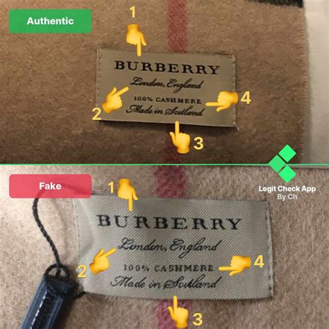 fake burberry tag|authentic burberry scarf tag.